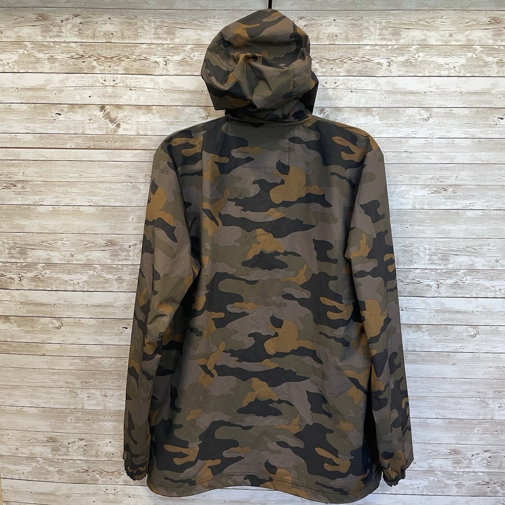 Dickies Performance System Mens M Jacket Camouflage & Orange Hooded Lightweight - Picture 4 of 15